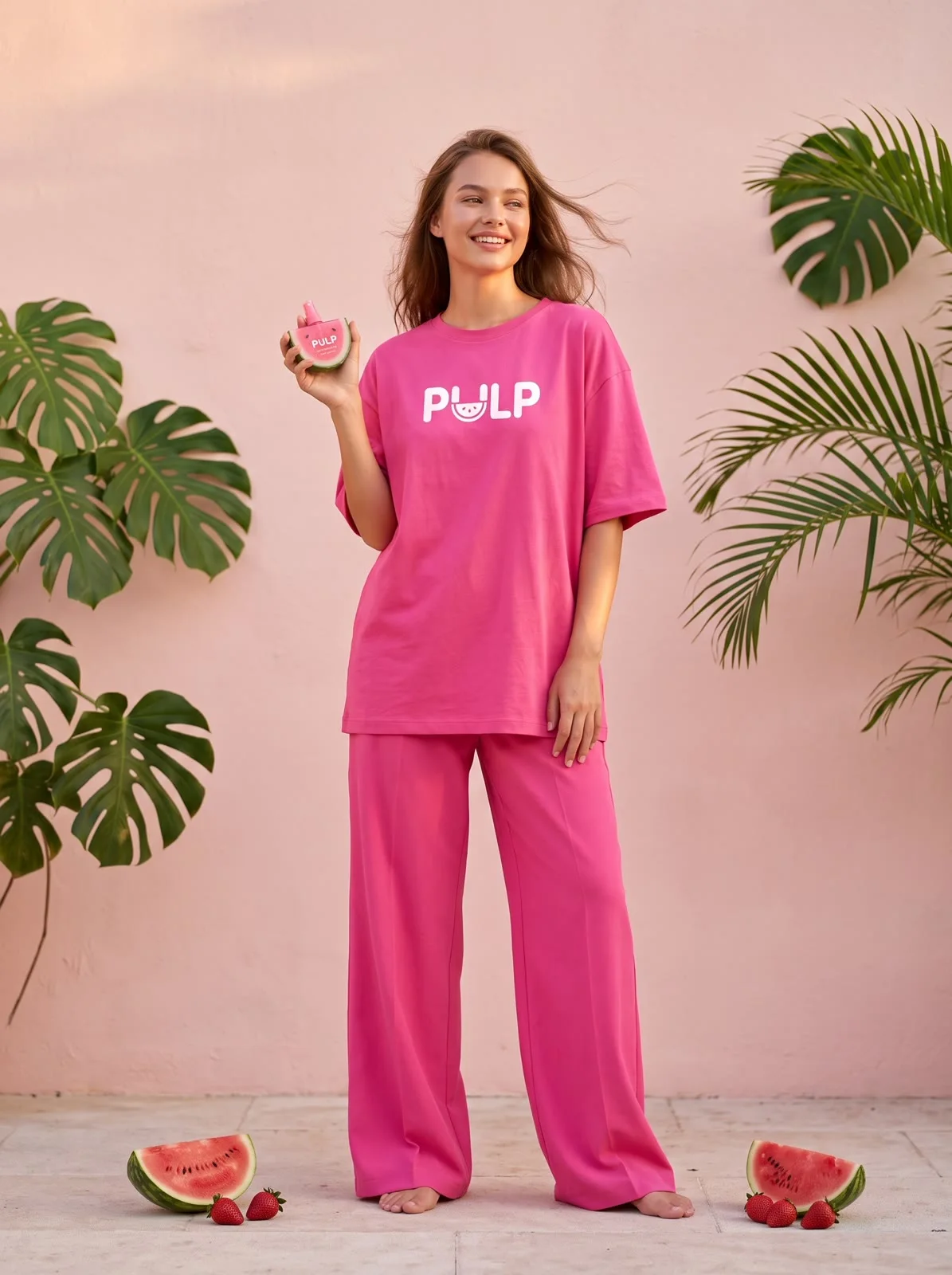 PULP pink coord set lookbook